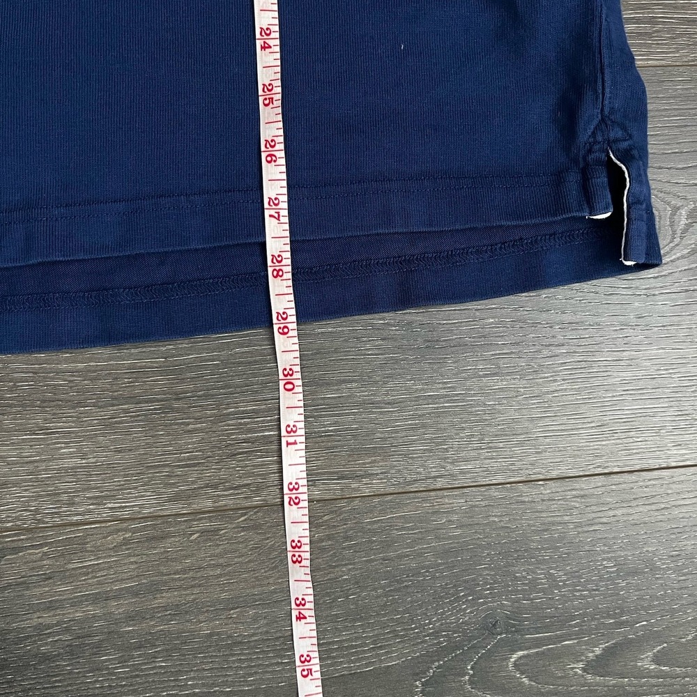J Crew Vintage Oarsman Rugby Polo Medium Heritage 90s Y2K Coastal Ivy Prep - Picture 8 of 8